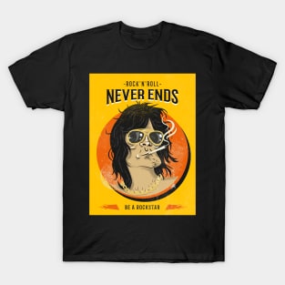 Rock 'N' Roll Never Ends T-Shirt